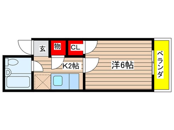 ハウスＫＥＩの物件間取画像